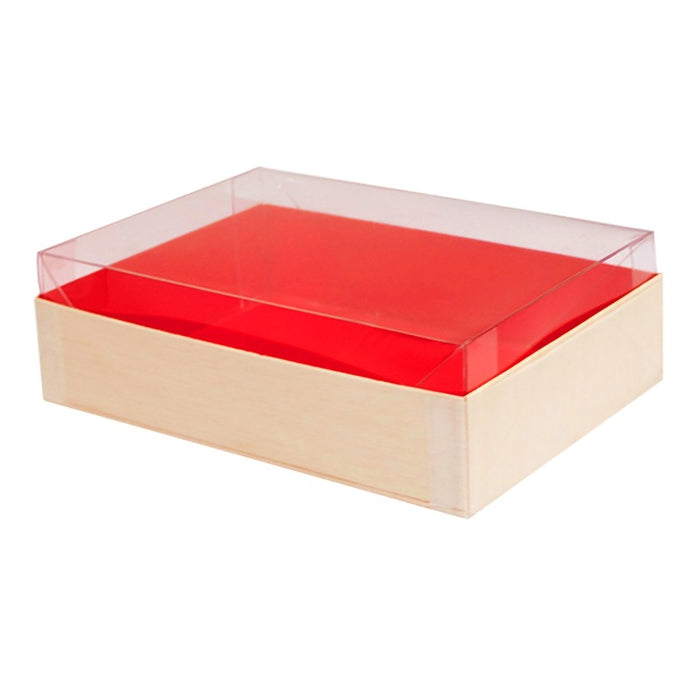 Couvercle PET transparent "Samourai" 16,1 x 11,4 x 5 cm - 100 unités