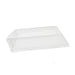 Couvercle PET transparent "Samourai" 13 cm x 6,5 cm x 2 cm - 100 unités