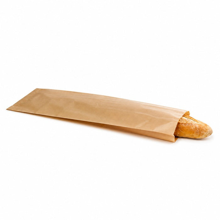 Sac sandwich papier brun - 10 cm x 35 cm x 4 cm - 1000 unités