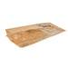 Sac kraft avec fenêtre sur côté et soufflet 34 cm x 4 cm x 12 cm - 1000 unités
