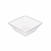 Saladier PET carré transparent 1000 ml 19,5 cm x 19,5 cm x 7 cm - 100 unités