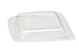 Couvercle transparent dôme pour saladier "Pyram" 19,5 cm x 19,5 cm x 3 cm - 100 unités