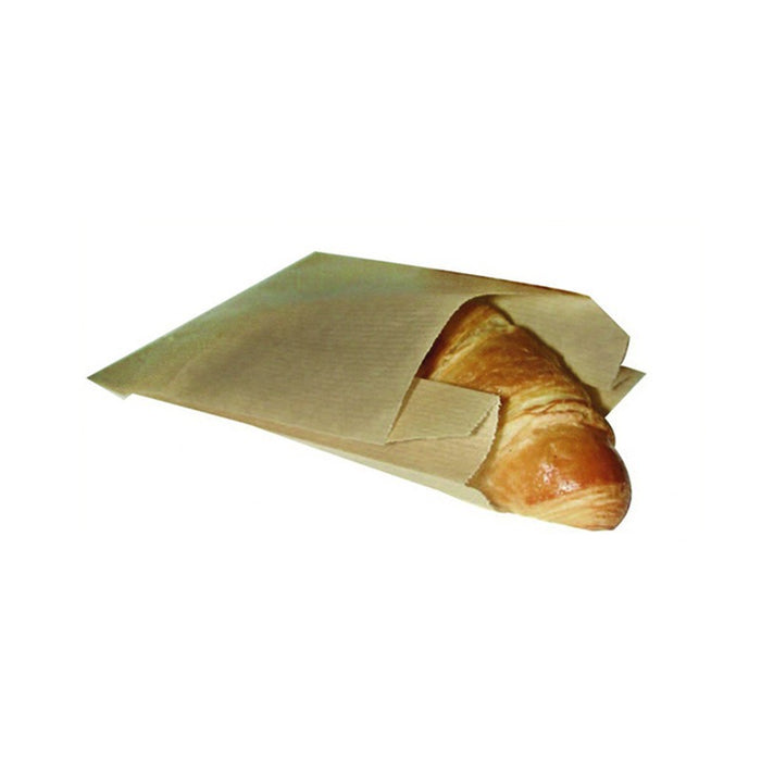 Sac papier tout usage brun 14 cm x 6 cm x 28 cm - 1000 unités
