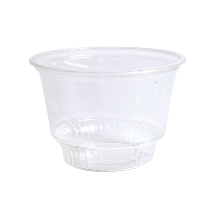 Coupe dessert PET transparent 280 ml - Ø 9,8 cm - H 6,8 cm - 50 unités