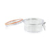 Bocal PS transparent rond 300 ml - Ø 10,6 cm - H 6,4 cm - 6 unités