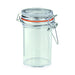 Bocal PS transparent rond 80 ml - Ø 4,8 cm - H 7,6 cm - 12 unités