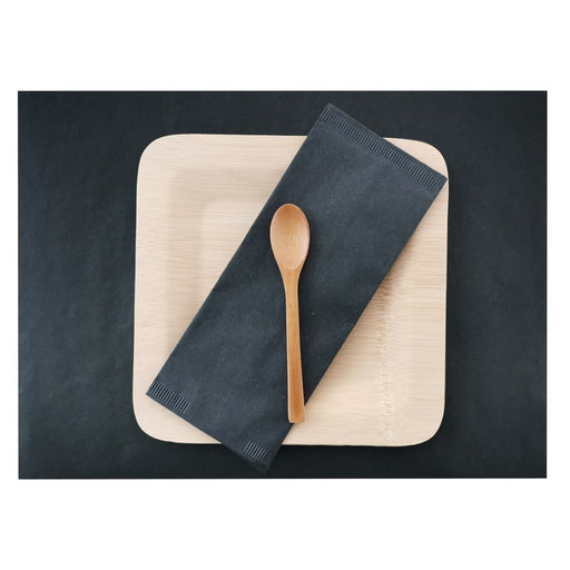 Set de plateau papier noir 30 cm x 40 cm - 250 unités
