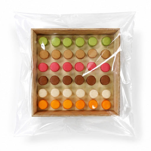Sachet Klever refermable BOPP 41 cm x 41 cm - 100 unités