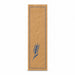 Sac à pain papier kraft brun décor bleu 17 cm x 7 cm x 49 cm - 1000 unités