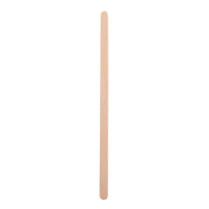 Spatule à café 17,6 cm bois à bouts arrondis - 1000 unités