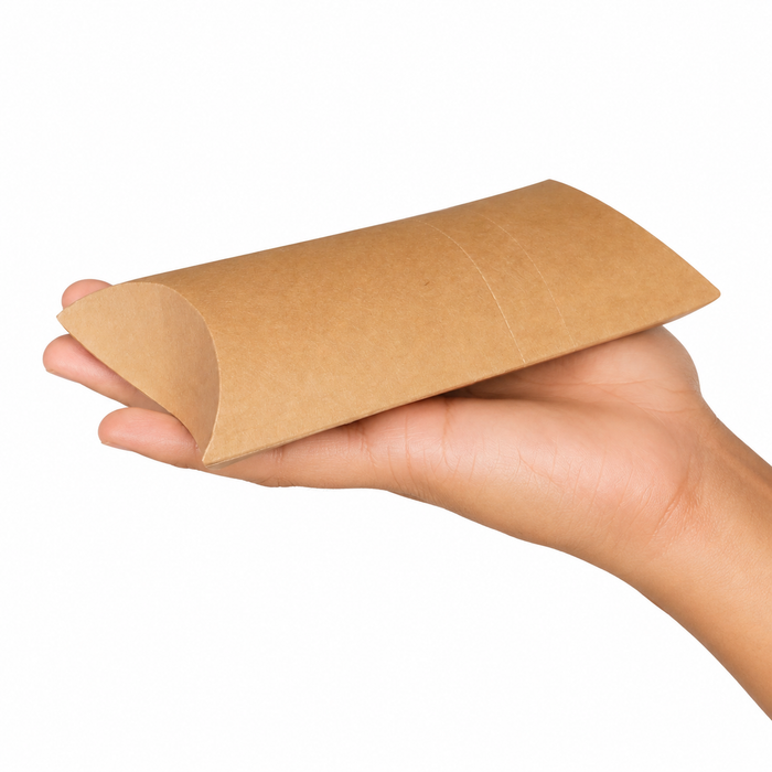 Etui tacos sécable carton kraft - 12 cm x 17 cm - 25 unités