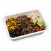 Barquette scellable pulpe laminée PLA 750 ml 19 x 13,7 x 4 cm - 100 unités