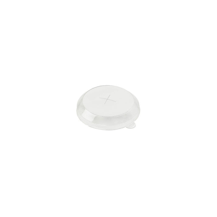 Couvercle PET transparent pour verre long-drink - Ø 5,5 cm - H 1,5 cm - 500 unités