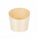 Tube bois coupe oblique 180 ml - Ø 8,2 cm - H 8,9 cm - 25 unités