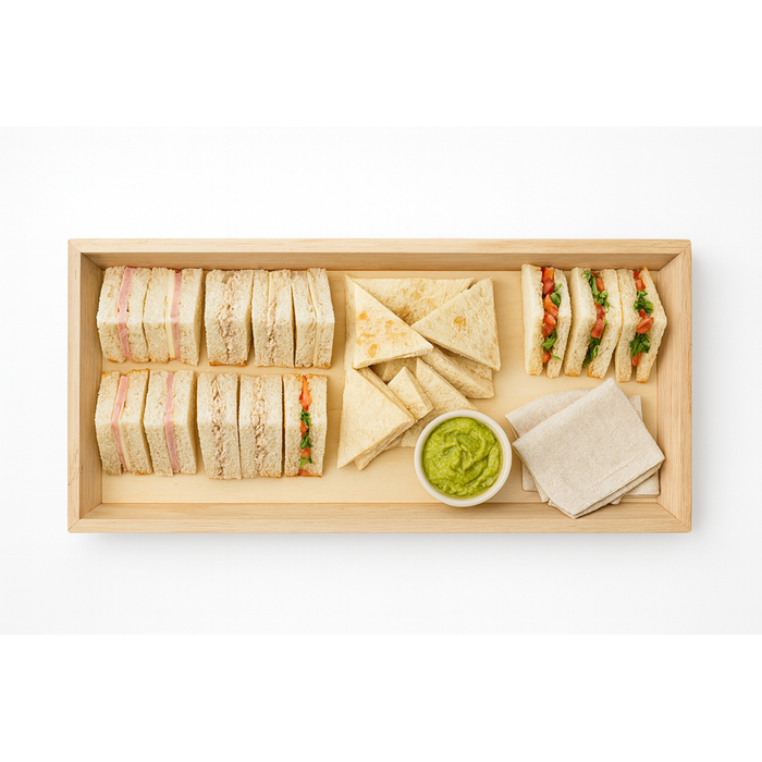 Plateau repas bois rectangulaire "Noa" - 39 cm x 15 cm x 4 cm - 10 unités