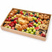 Plateau repas bois rectangulaire "Noa" 4,5 cm x 3 cm x 4 cm - 10 unités
