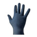 Gant nitrile Ambidextre noir 4,7g contre les produits chimiques dangereux et les micro-organismes A 24 cm x 11,5 cm - 100 unités