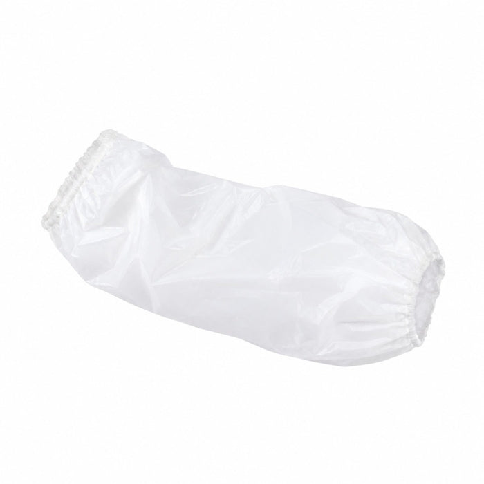 Manche de protection blanche PEBD 23 cm x 70 cm - 400 unités