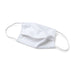 Masque en tissu coton réutilisable blanc - 22 cm x 12 cm