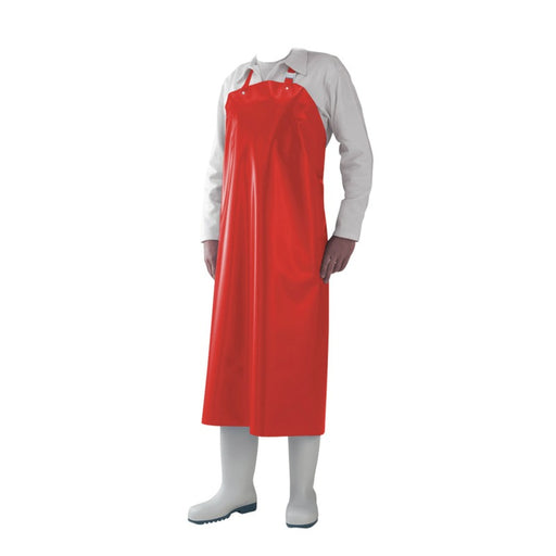 Tablier plastique PE vert 690x1 7 cm - 100 unités
