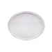 Grille à pizza ronde aluminium à fond ajouré Ø 20,3 cm H 0,4 cm - 12 unités