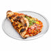 Grille à pizza ronde aluminium à fond ajouré Ø 35,56 cm H 0,4 cm - 12 unités
