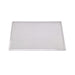 Grille à pizza rectangulaire aluminium à fond ajouré 60 cm x 40 cm H 1 cm - 12 unités