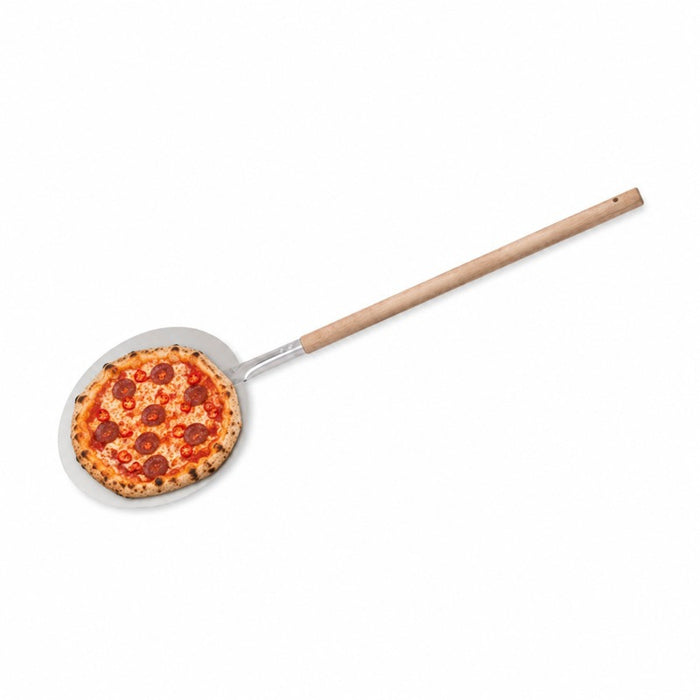 Pelle à Pizza ronde avec poignée en bois diamètre 95 cm x 30,5 cm H 1,5 cm - 12 unités