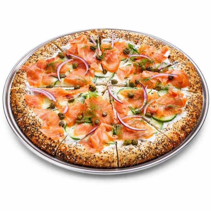 Plateau pour pizza en aluminium Ø 33,02 cm H 0,8 cm - 12 unités
