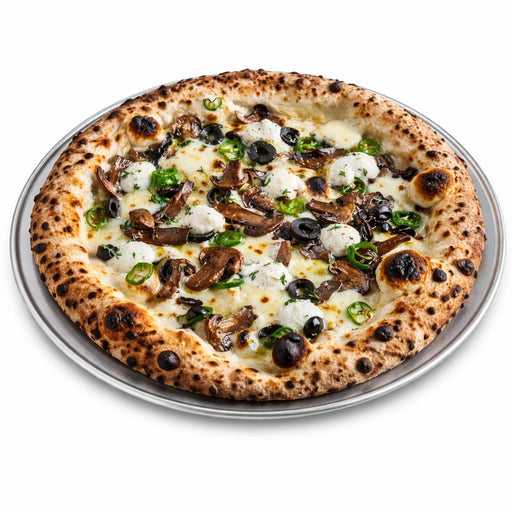 Plateau pour pizza en aluminium Ø 35,56 cm H 0,8 cm - 12 unités