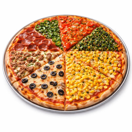 Plateau pour pizza en aluminium Ø 50,8 cm H 0,8 cm - 12 unités