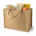 Sac cabas en jute brun 32 x 20 x 25 cm - 30 unités