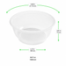 Bol rond en PP injecté transparent - 1050 ml - Ø 17,5 cm - H 7,3 cm - 50 unités