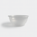 Bol rond en PP injecté transparent - 1120 ml - Ø 17,5 cm - H 7,9 cm - 50 unités