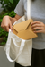 Sac en coton pour bento - Ø 17,5 cm - 20 unités