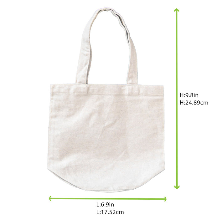 Sac en coton pour bento - Ø 17,5 cm - 20 unités