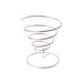 Support inox forme de cône spirale - Ø 13 cm - 6 unités