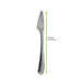 Couteau à laver 17,7 cm inox "Noxcut" - 50 unités