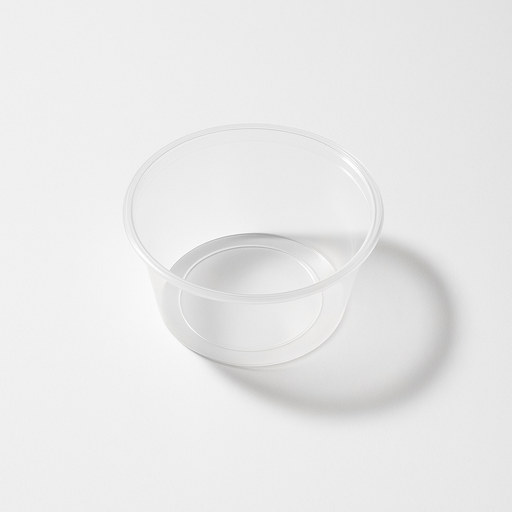 Couvercle en PP injecté transparent pour pot "Deli" - Ø 12,3 cm - 50 unités