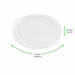 Couvercle en PP injecté transparent pour pot "Deli" - Ø 12,3 cm - 50 unités