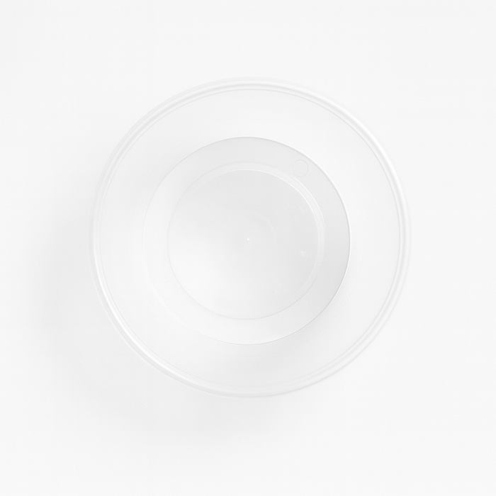Couvercle en PP injecté transparent pour pot "Deli" - Ø 12,3 cm - 50 unités