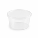 Couvercle en PP injecté transparent pour pot "Deli" - Ø 10 cm - Compatible avec 294DELIPP250 - 50 unités