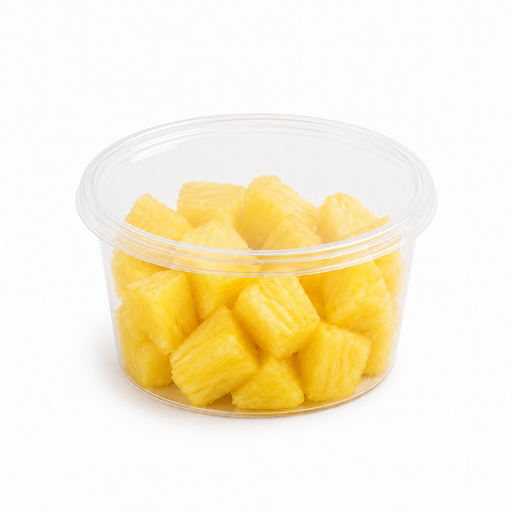 Couvercle en PP injecté transparent pour pot "Deli" - Ø 10 cm - Compatible avec 294DELIPP250 - 50 unités