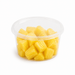 Couvercle en PP injecté transparent pour pot "Deli" - Ø 10 cm - Compatible avec 294DELIPP250 - 50 unités