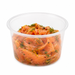 Pot "Deli" rond en PP injecté transparent - 480 ml - Ø 11,8 cm - H 6,3 cm - 50 unités