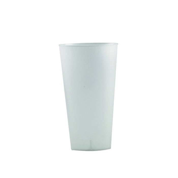 Verre festival PP reutilisable - 500 ml - Ø 8,2 cm - H 14,5 cm - 306 unités