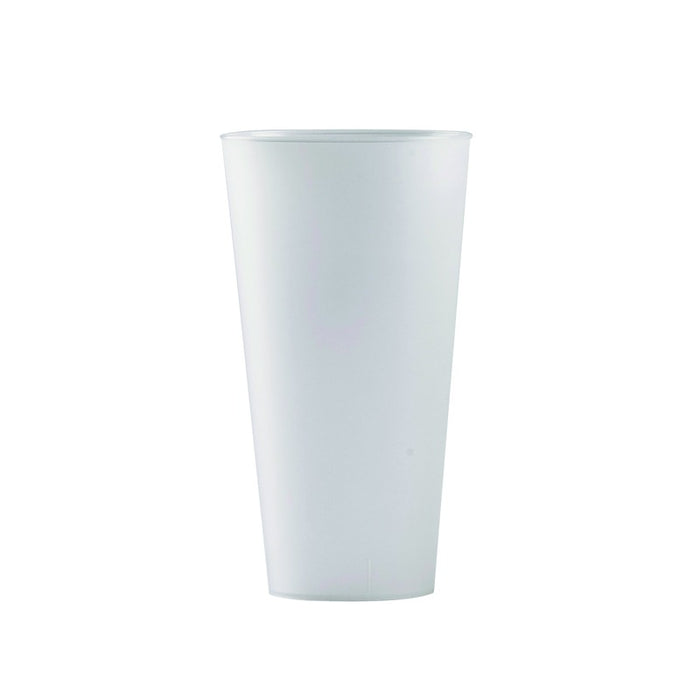 Verre festival PP reutilisable - 620 ml - Ø 8,7 cm - H 16,1 cm - 238 unités