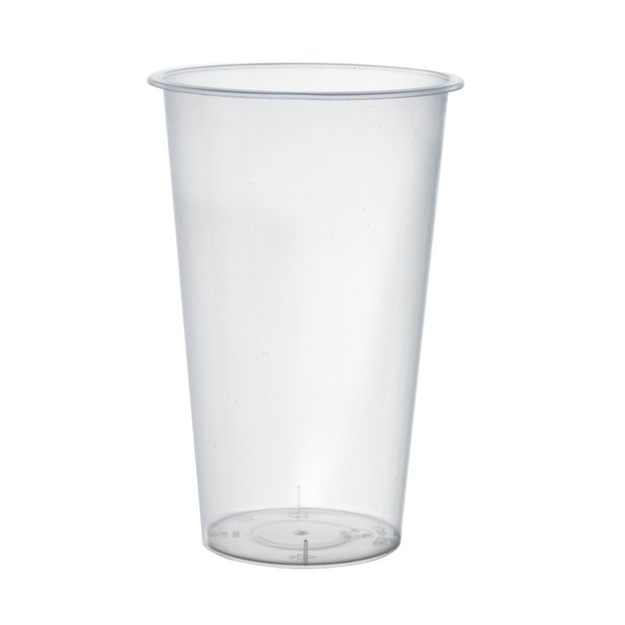 Verre Bubble tea en PP injecté transparent H 13,5 cm 500ml - 25 unités