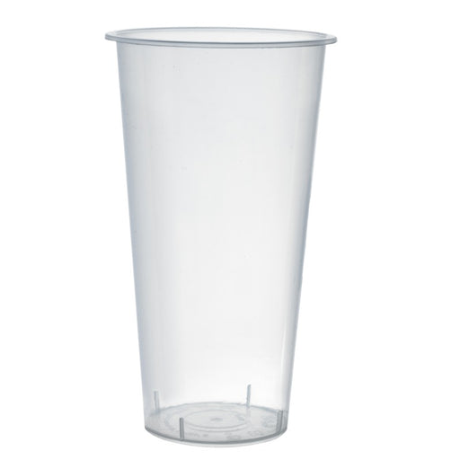 Verre Bubble tea en PP injecté transparent H 15,5 cm 580ml - 25 unités