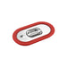Couvercle 1/9 silicone inox 17,6 cm x 10,8 cm H 1,5 cm - 6 unités